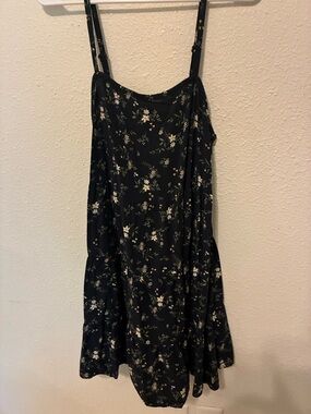 Old Navy Navy Floral Sundress
